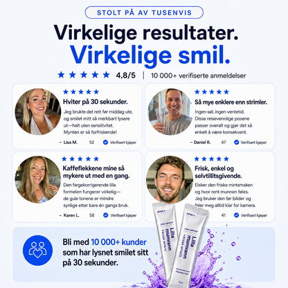 Fargekorrigerende munnskyll