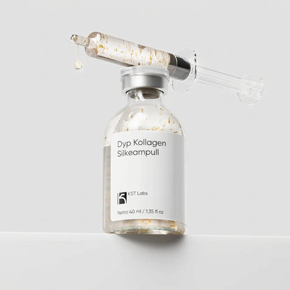 Koreansk silke- og kollagenampulle
